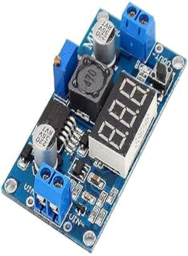 Module LM2596 Buck Step-down Power Converter With LED Voltmeter